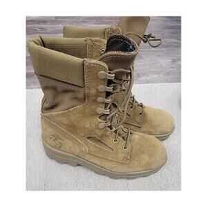 BATES MARINE CORPS Emblem GORE TEX Military type Boots Sz 4.5 R  0120